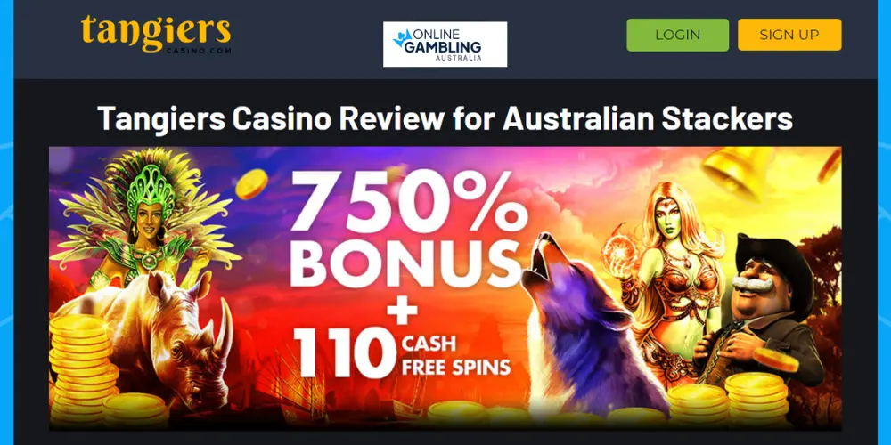 Welcome bonus at tangiers casino
