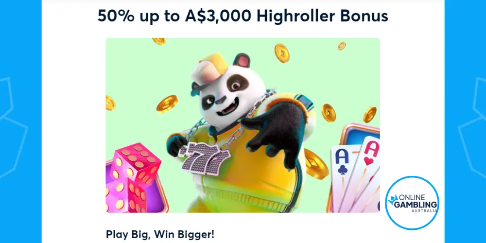 Goodman Casino welcome Bonus