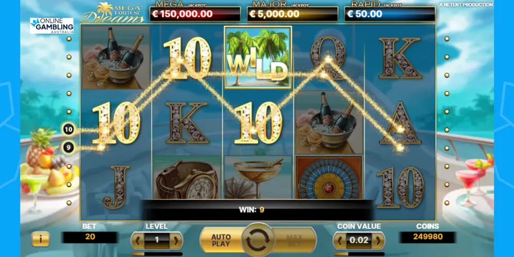 Mega Fortune Dreams online pokie australia