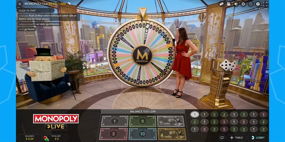 monopoly live gameplay