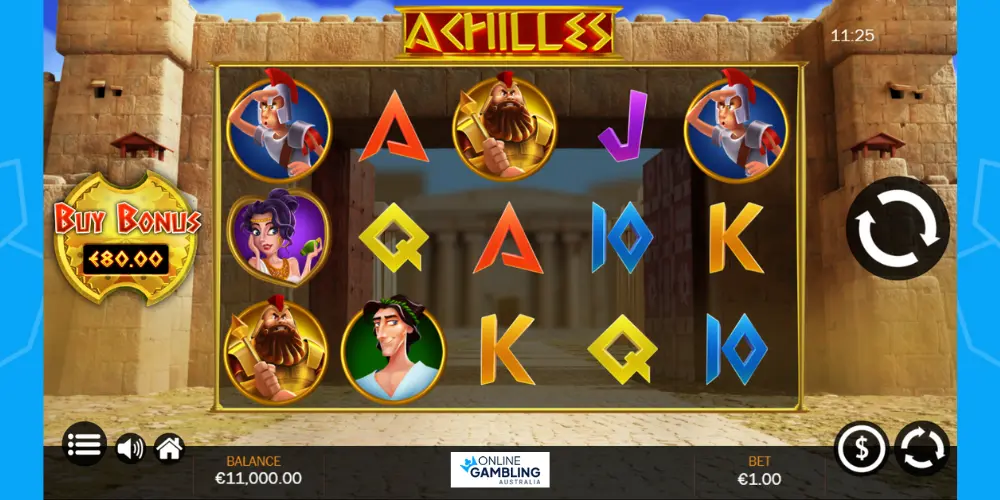 Achilles online Pokie