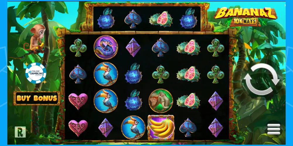 BananaZ 10K Ways online pokie