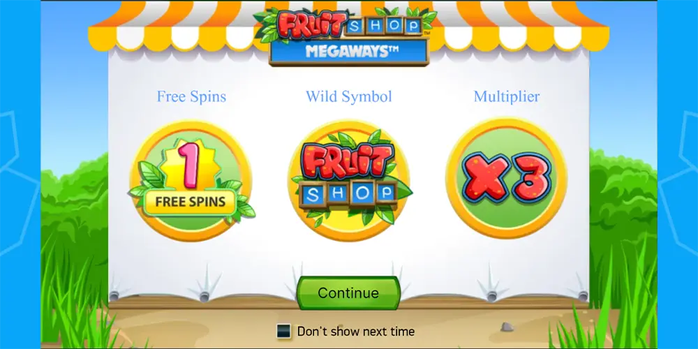 fruit shop megaways bonus