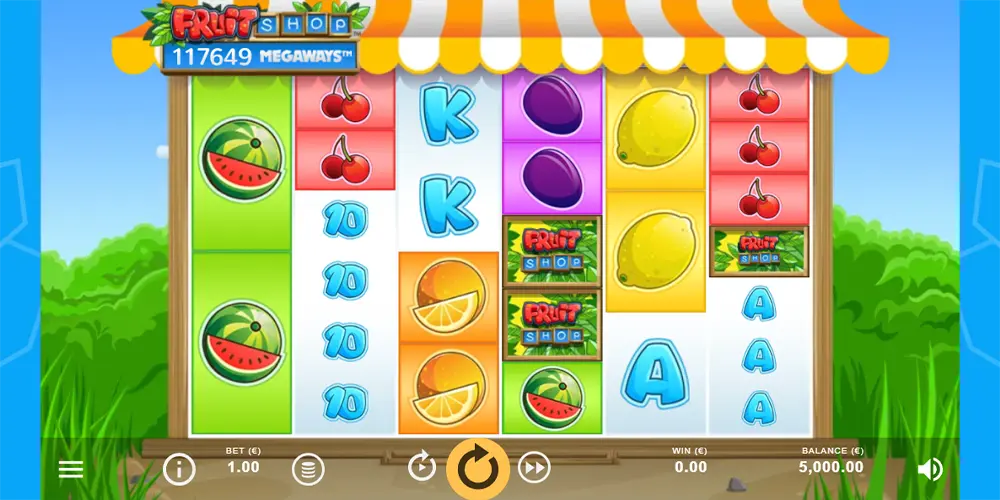 fruit shop megaways online pokie