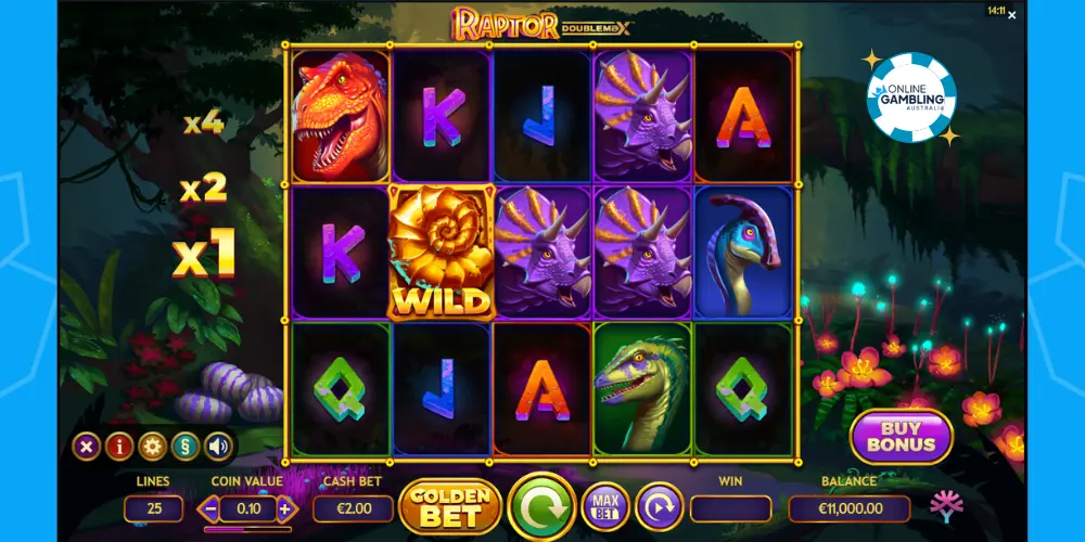 Raptor DoubleMax Online Pokie