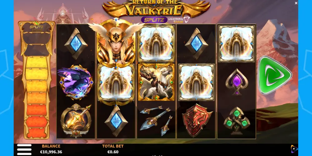 Rise of the Valkyrie Online pokie
