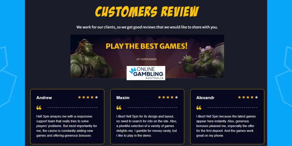 hell spin trusted casino review