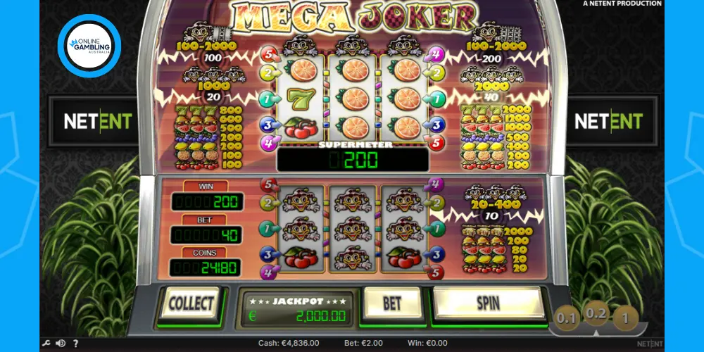 how to play mega joker pokie Australia