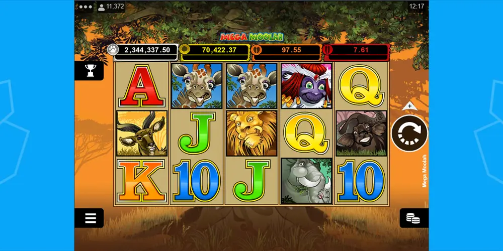 mega moolah online pokie australia