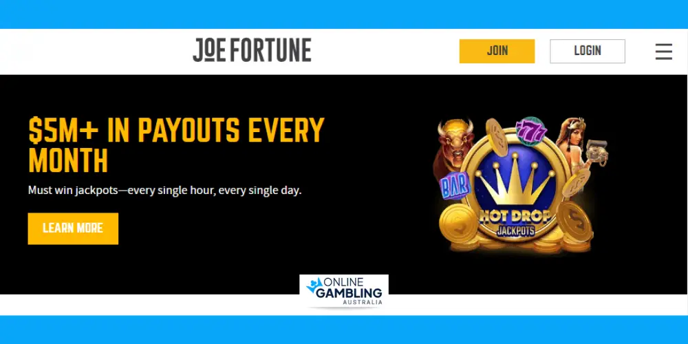 Joe Fortune Casino Bonuses