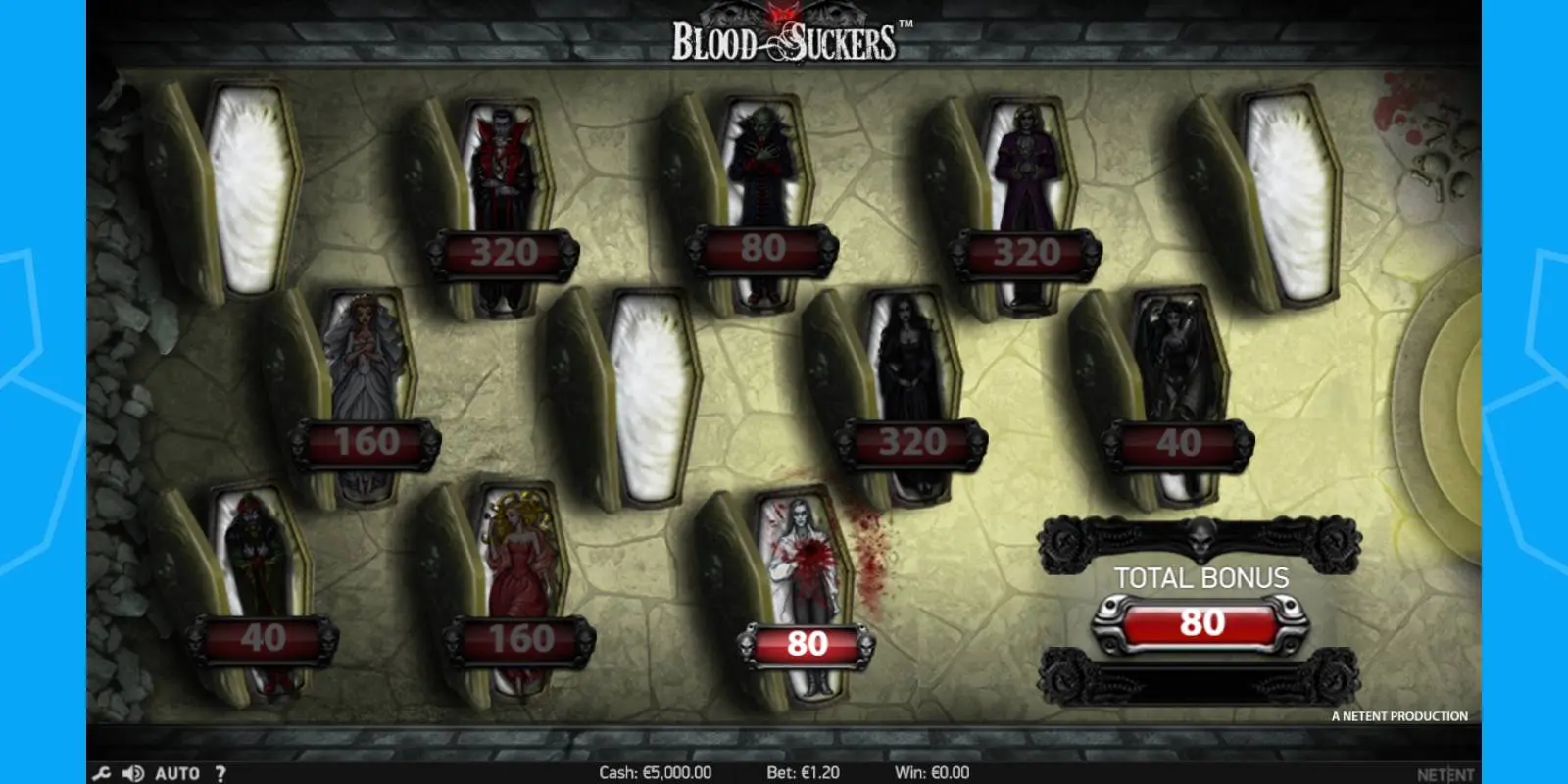 Blood Suckers Bonus Game