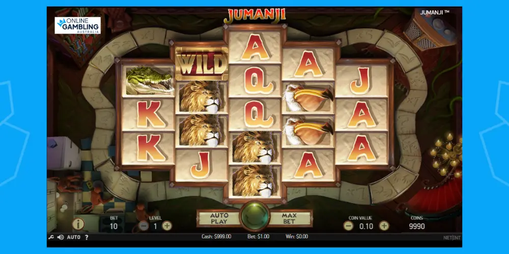 Jumanji online pokies