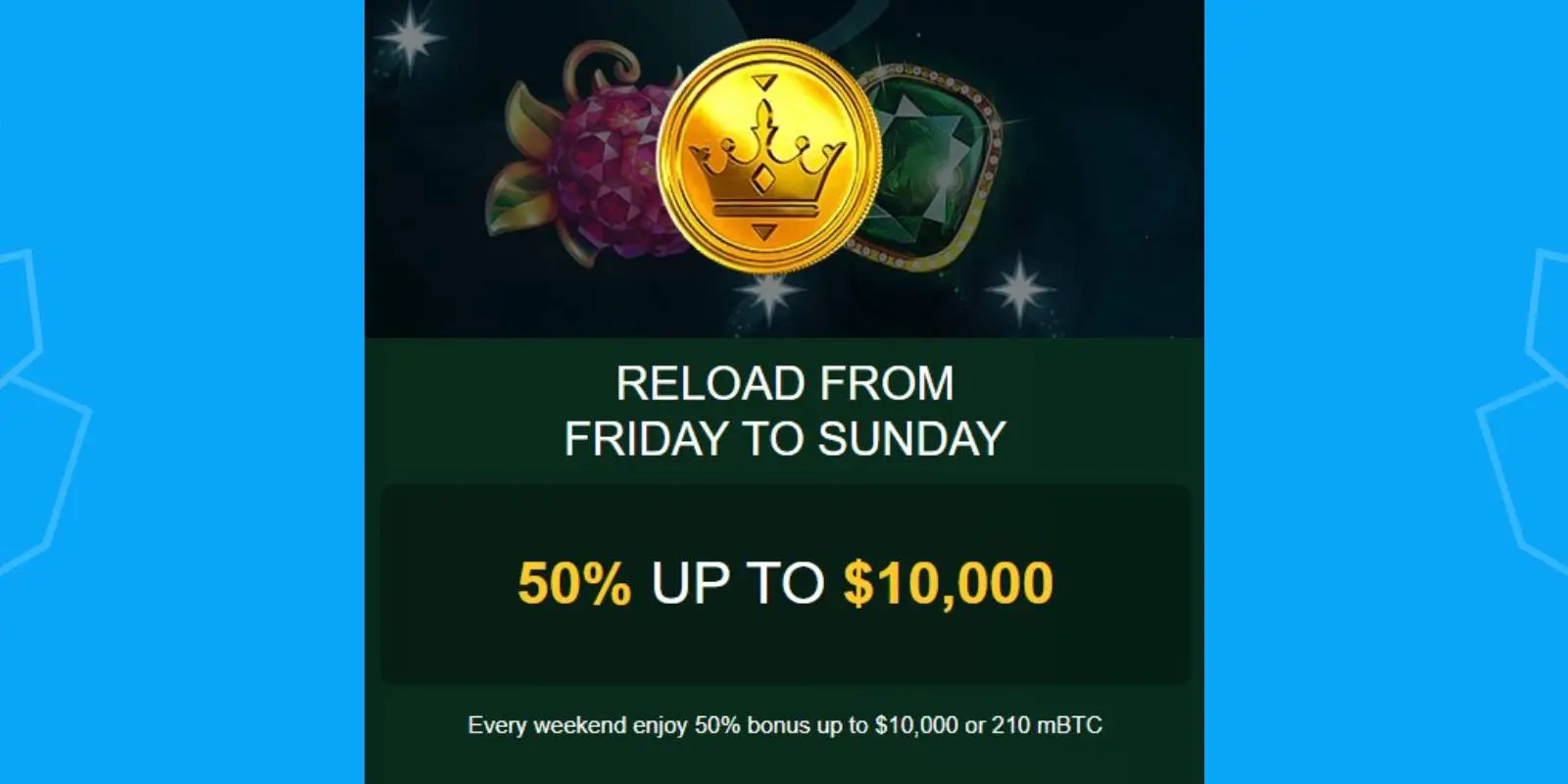 online casino reload bonus