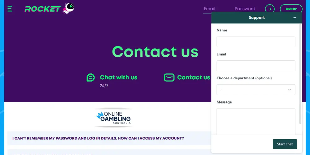 Rocket trusted online casino