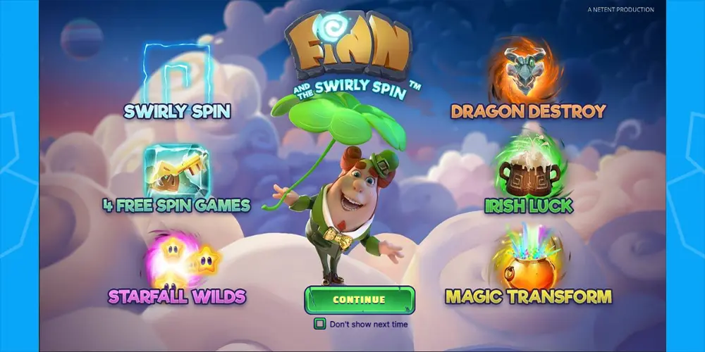finn and the swirly spin bonuses