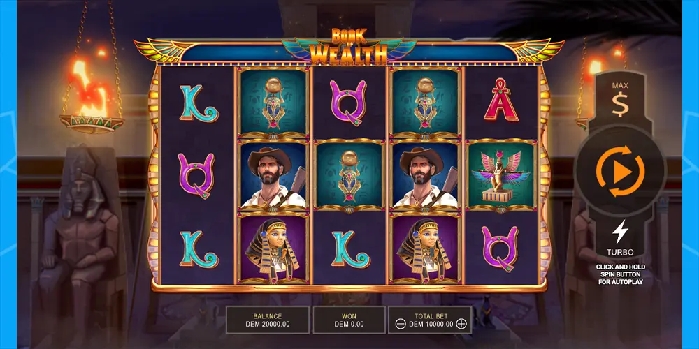 Book of wealth online pokie australia