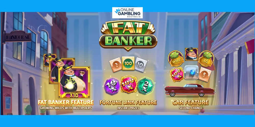 fat banker online pokie bonus