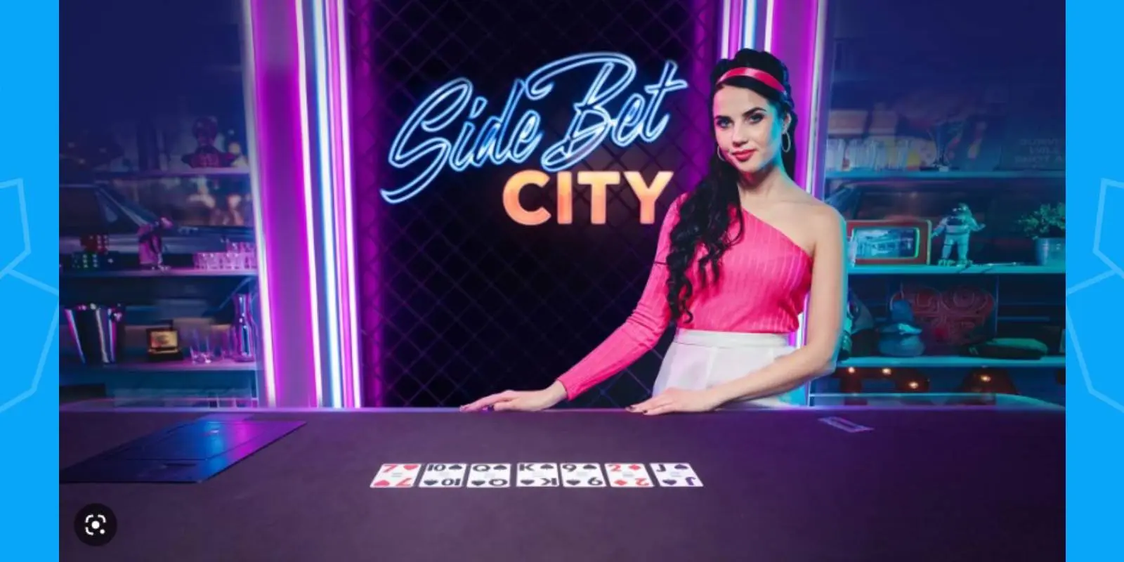 Live Side Bet City casino game