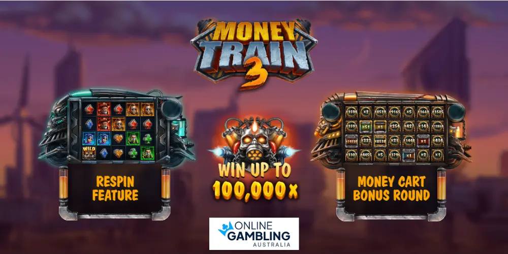 Money Train 3 Bonuses