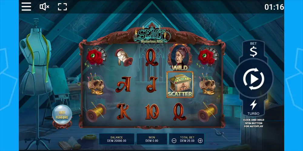 Seance Mysterious Attic online pokie australia