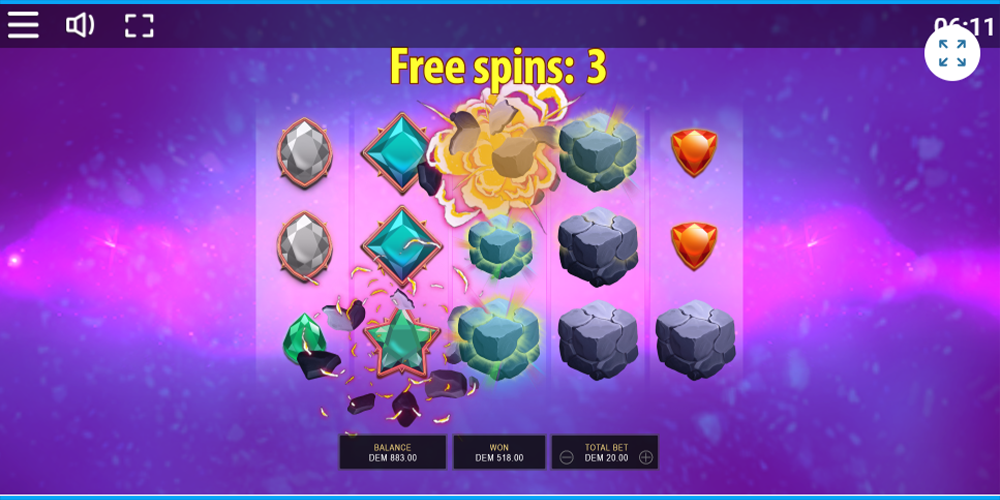 Free spins at Astro Jewel