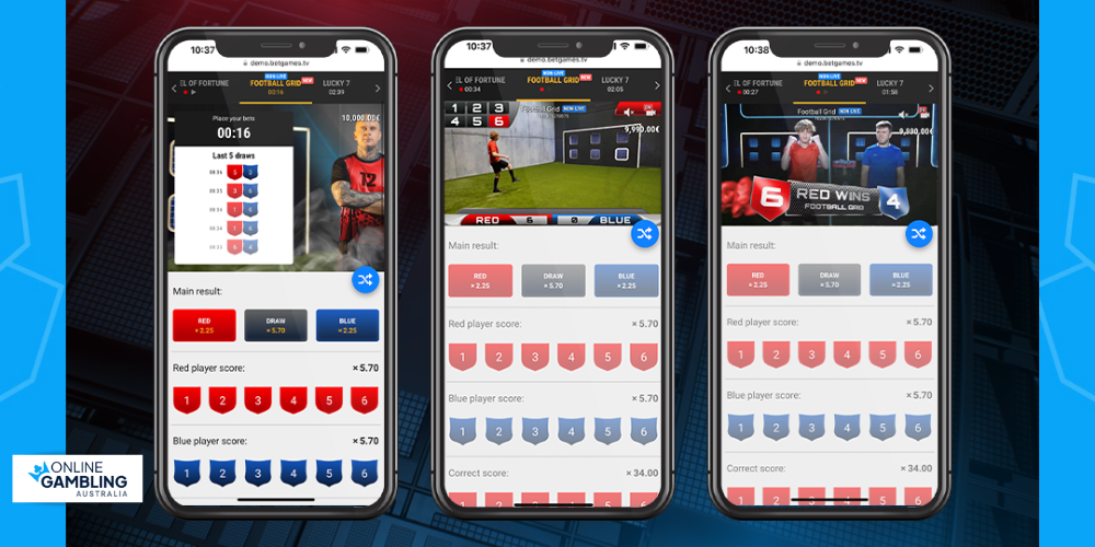 Football Grid casino games