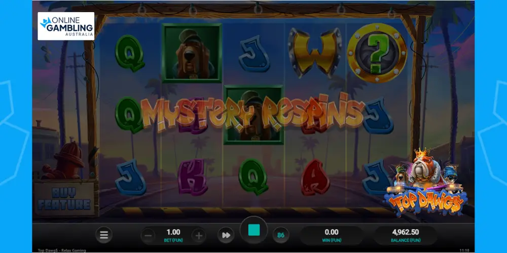 Top Dawg$ Pokie Bonuses australia