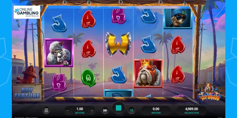 Top Dawg$ pokie Review