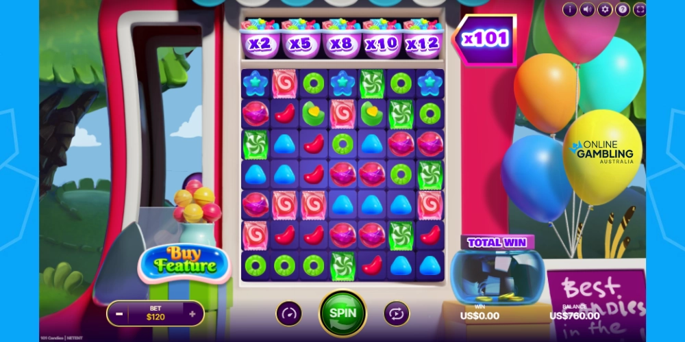 101 Candies Online Pokie