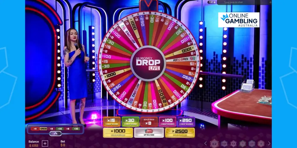 Money Drop Live casino games