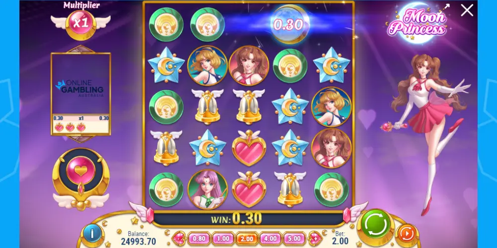 Moon Princess online pokie australia