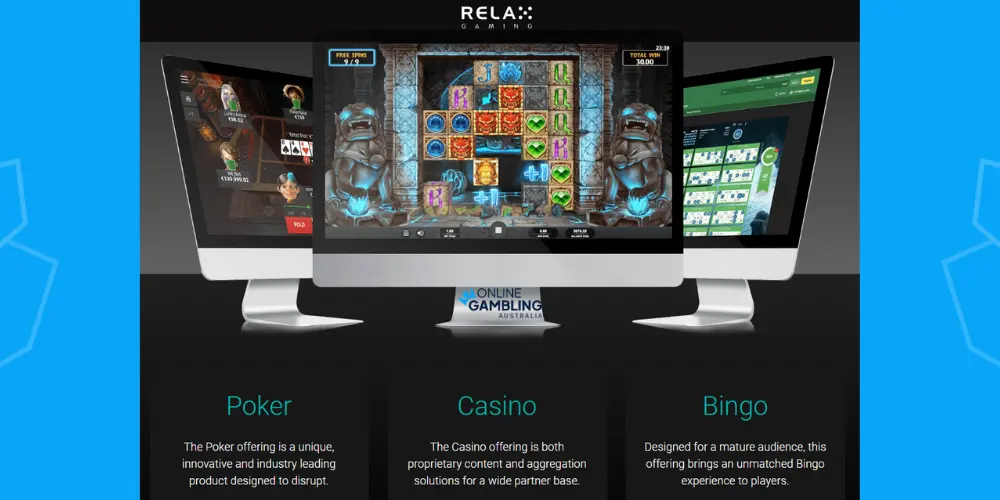 Relax Gaming software provider Portfolio