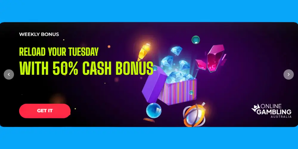 Bonus at YOJU Casino Australia