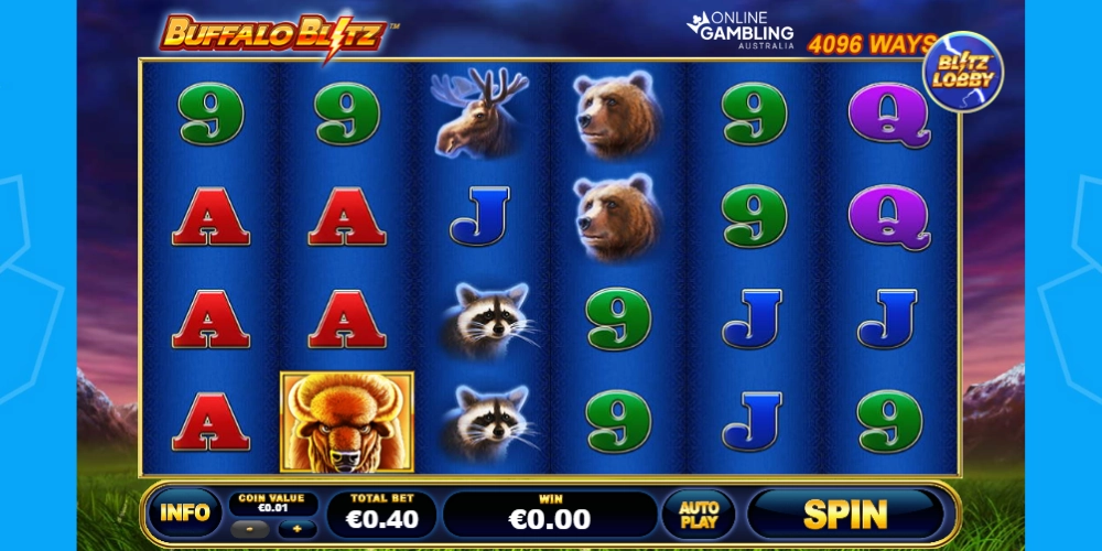 Buffalo Blitz online pokie