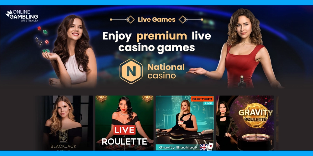 Live Casino at National Casino Australia