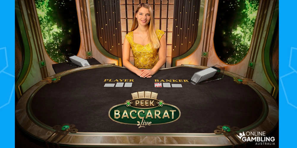 Live Peek Baccarat by Evolution