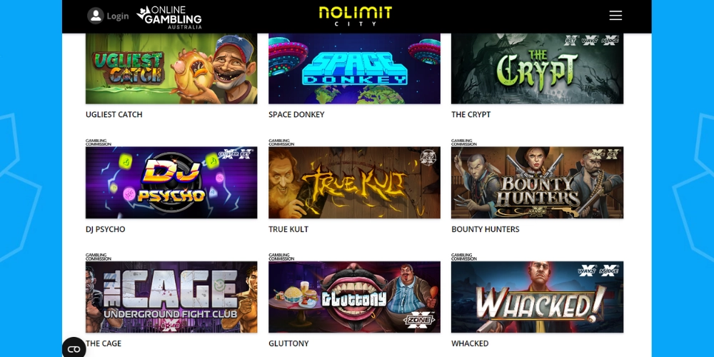 Nolimit City Gaming Portfolio