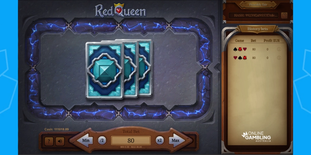 Red Queen casino games Australia