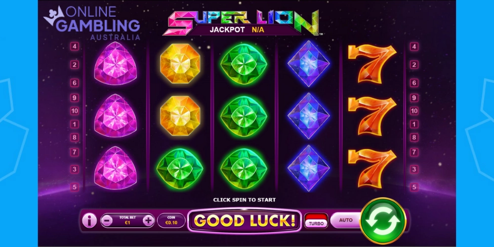 Super Lion Pokie Australia