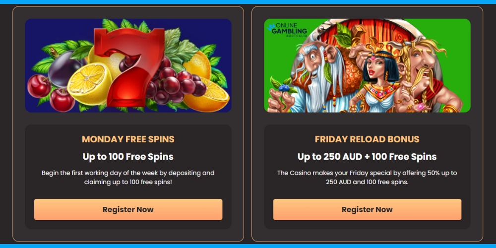 Welcome Bonus at National Casino Australia