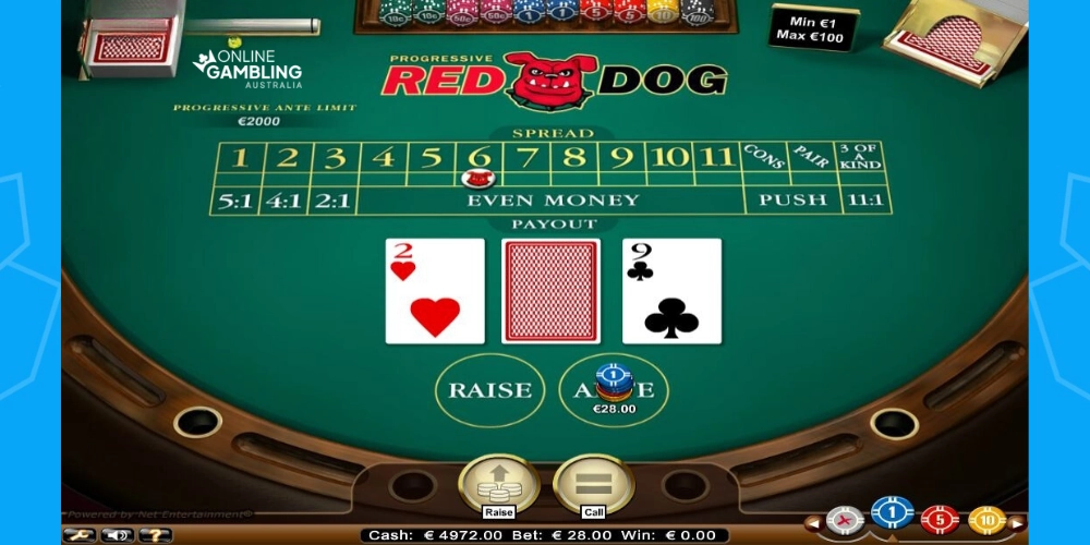 Winning the Red Dog casino game