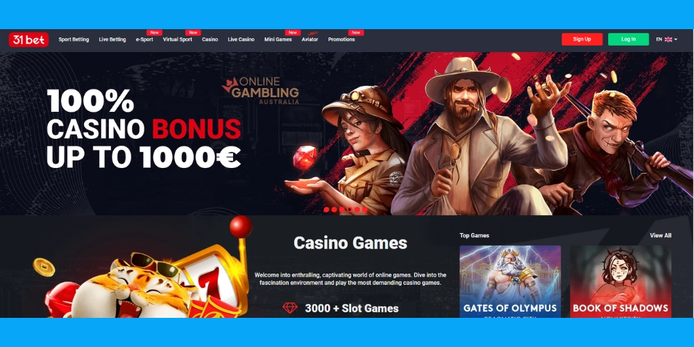 31Bet Casino Australia