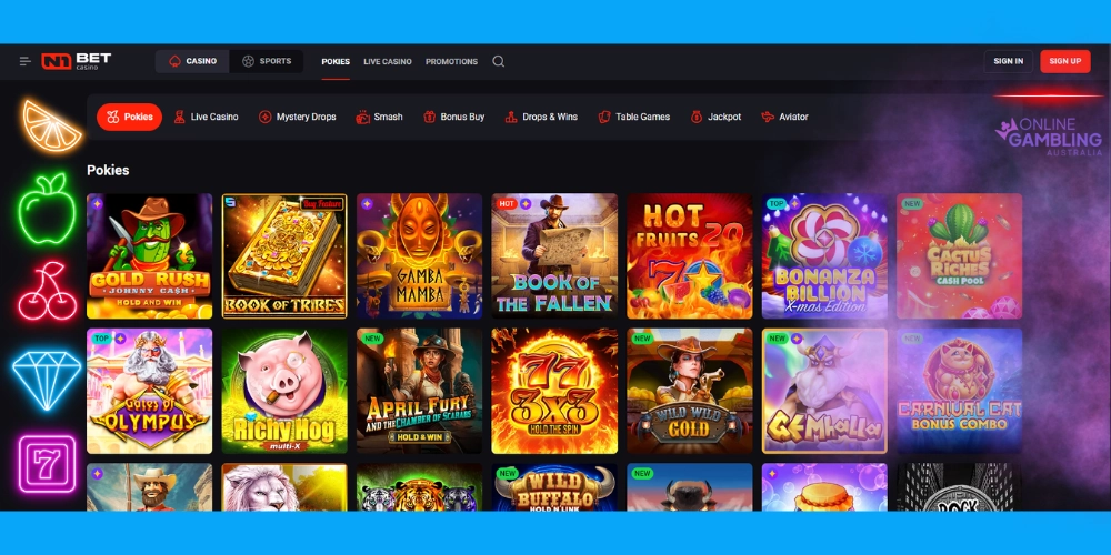 N1 Bet Pokies Australia