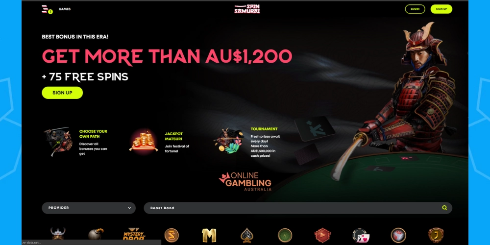 Spin Samurai Casino Australia