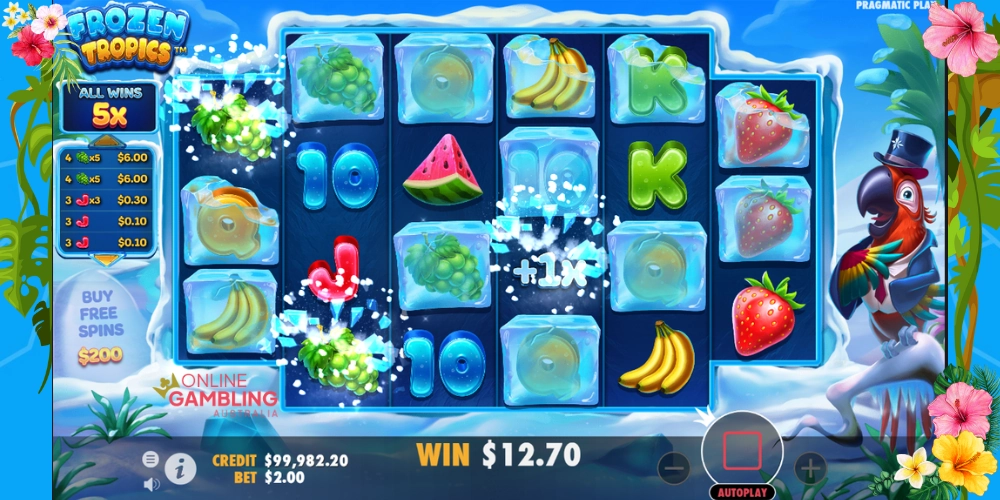 Frozen Tropics Slot Australia