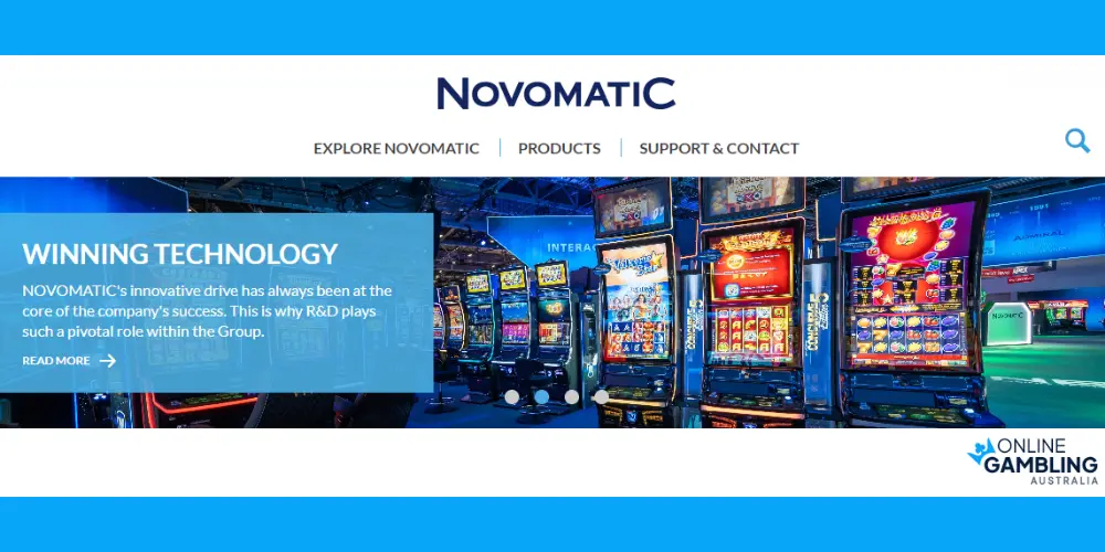 Novomatic Technology & Customizability