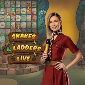 Logo Snakes & Ladders Live casino