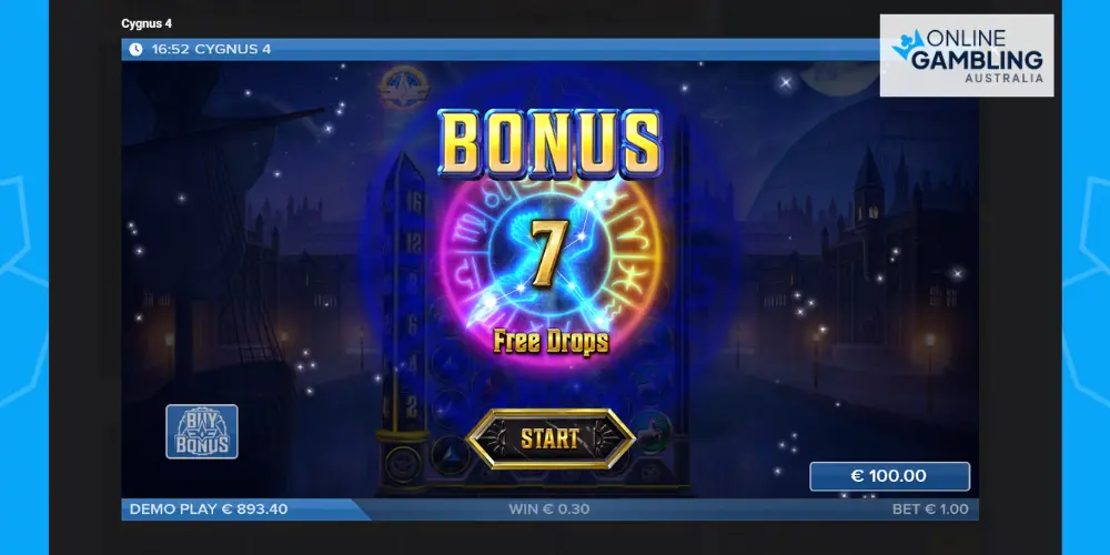 Cygnus 4 Free Drops Bonus