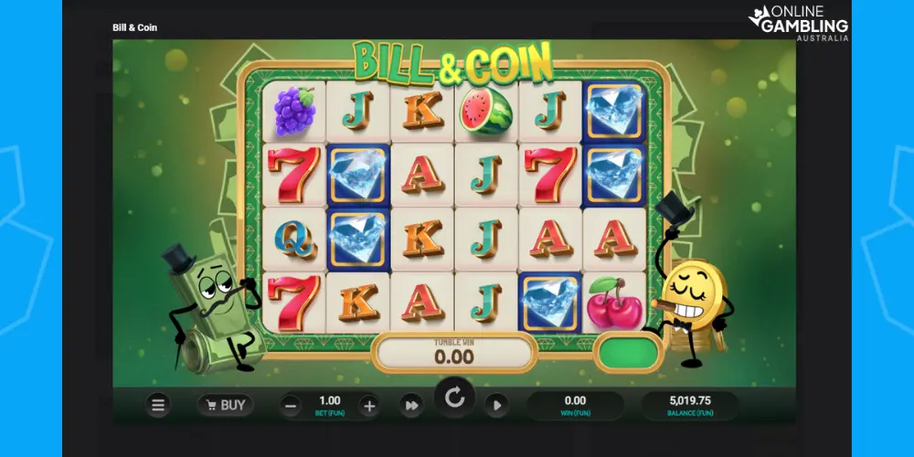 How to Play Bill & Coin pokie