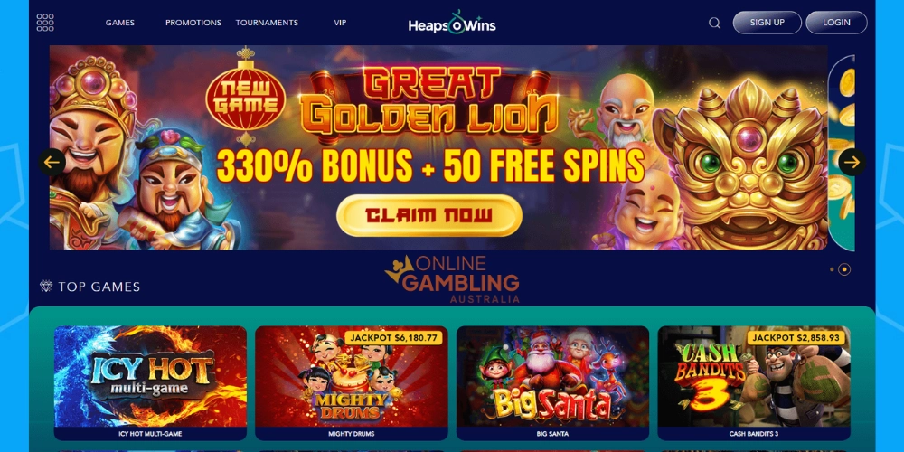Heaps O Wins Online Casino Australia